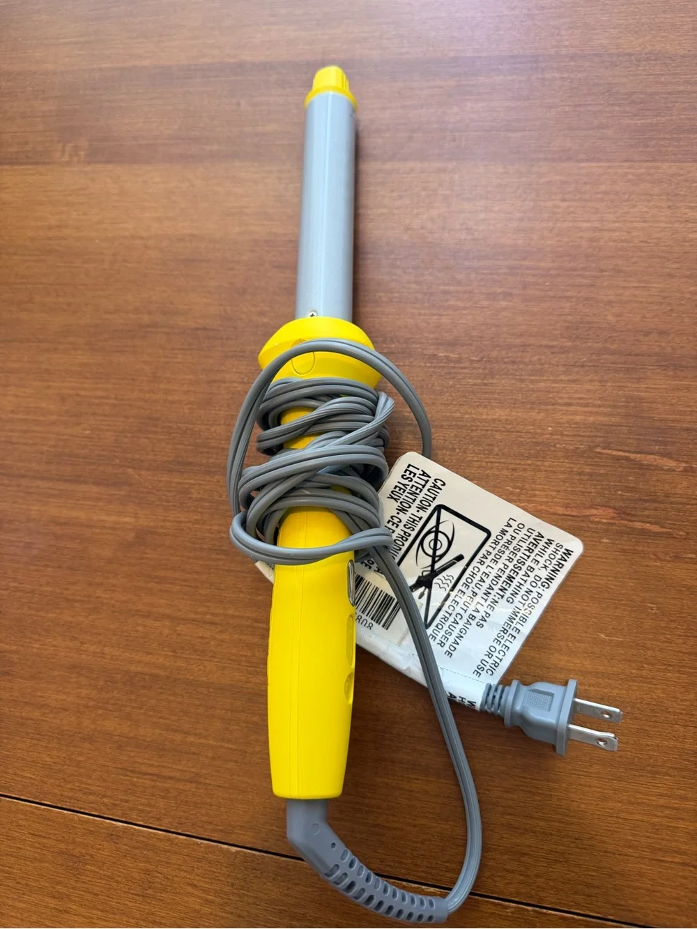 Drybar Yellow Curling and Styling hair Wand  -